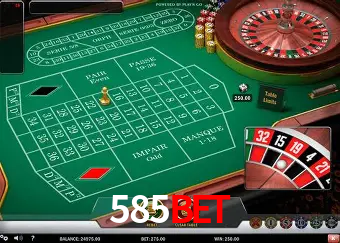 Roulette Table 585BET